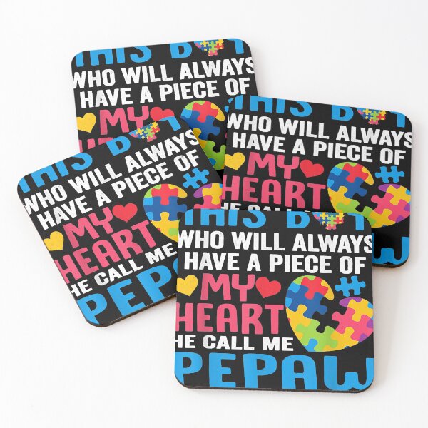 Item preview, Mens There's This Boy He Calls Me Pepaw Shirt Autism Awareness designed and sold by JesseStewart.