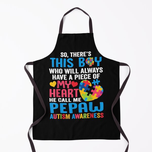 Item preview, Mens There's This Boy He Calls Me Pepaw Shirt Autism Awareness designed and sold by JesseStewart.