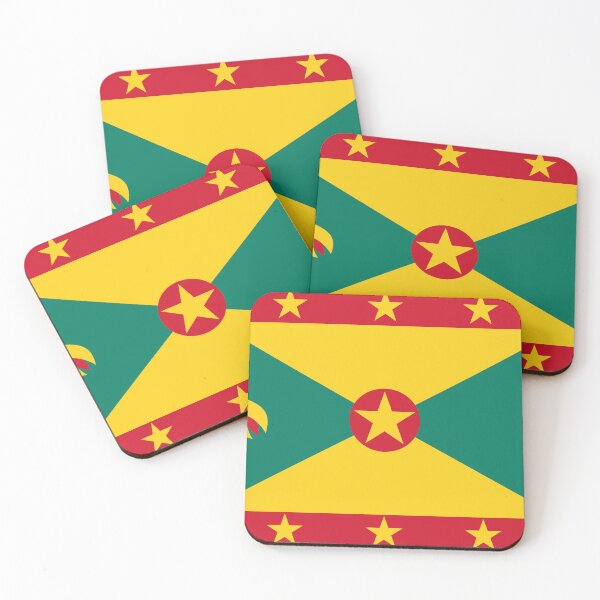 Item preview, Grenada National Celebration Flag designed and sold by MartianBCShop.