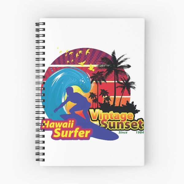 Artikelvorschau, VINTAGE SONNENUNTERGANG SURFER entworfen und verkauft von RIGHTCHUS.