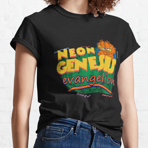 Neon Genesis Evangelion Garfield Classic T-Shirt