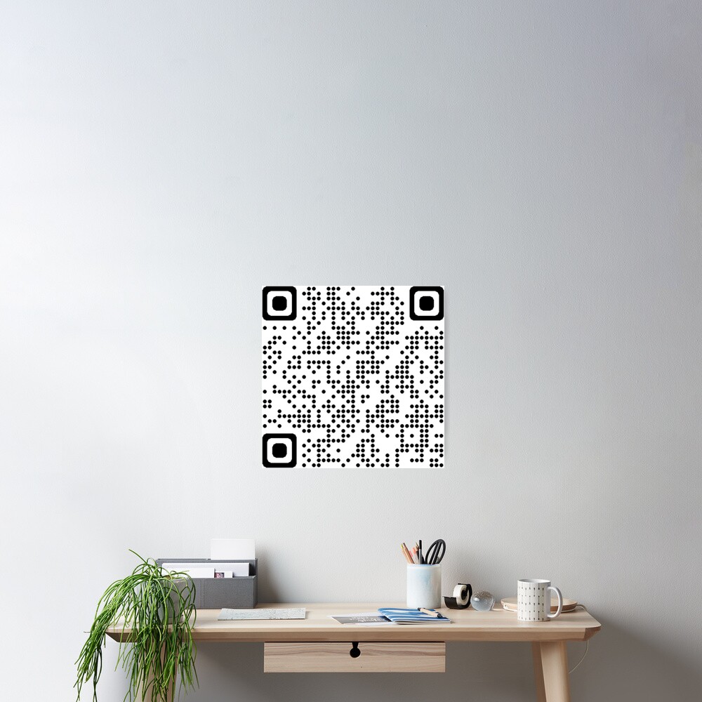 "Gandalf Saxophone 10 Hours QR Code" Poster by EnigmaMachine Redbubble