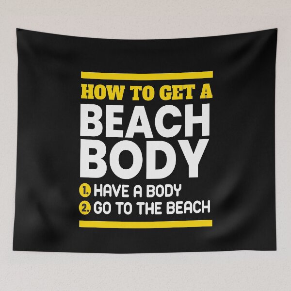 Item preview, Get A Beach Body Anti Diet Overweight designed and sold by MooonTees.