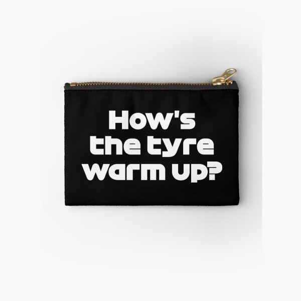 Item preview, How's The Tyre Warm Up? - BOT. Radio Voice Styrian GP 2021 (White) designed and sold by FilipeFerreira.
