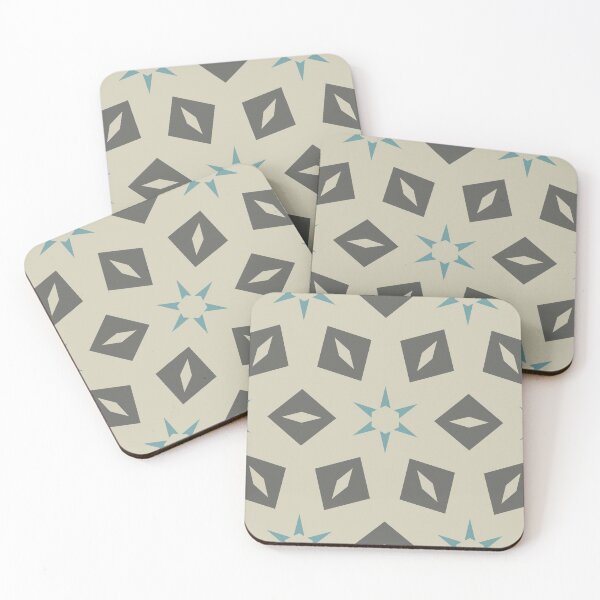 Item preview, Modern Star Flower Pattern Artwork 03 Color 03 designed and sold by Stefanie Boike.
