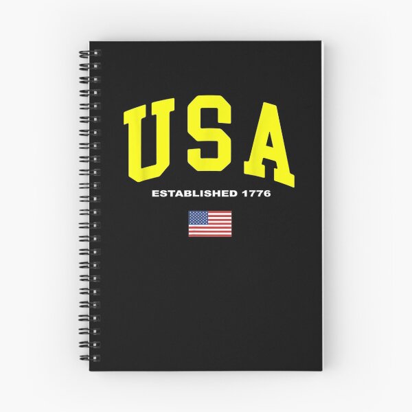 Item preview, Usa American Flag Stars Stripes College Block Style  designed and sold by maizreo.