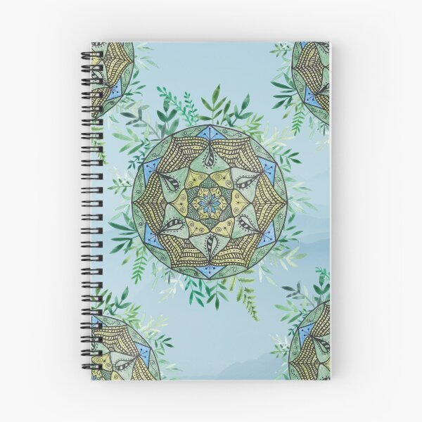 Item preview, Green landscape mandala designed and sold by Craftivity.