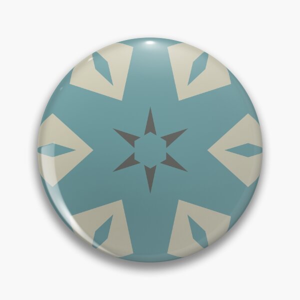 Artikelvorschau, Modern Star Flower Pattern Artwork 03 Color 04 entworfen und verkauft von Stefanie Boike.
