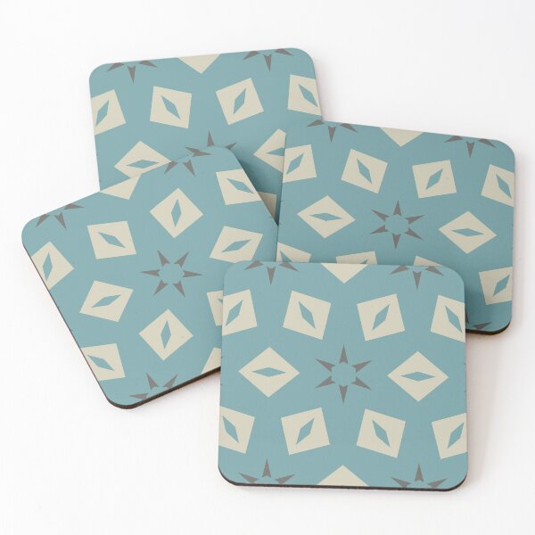 Item preview, Diseño moderno de flores y estrellas 03 Color 04 designed and sold by Stefanie Boike.