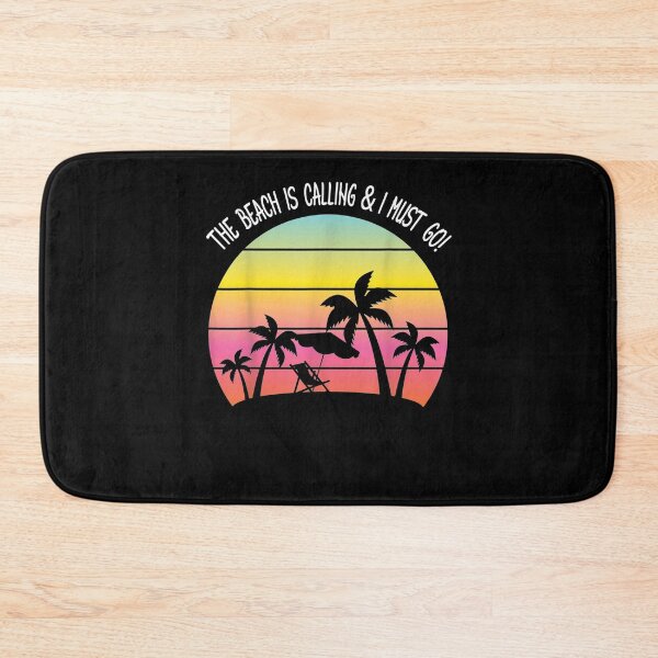Item preview, The Beach Is Calling I Must Go Happy Summer Vacation Days  designed and sold by anniet33.