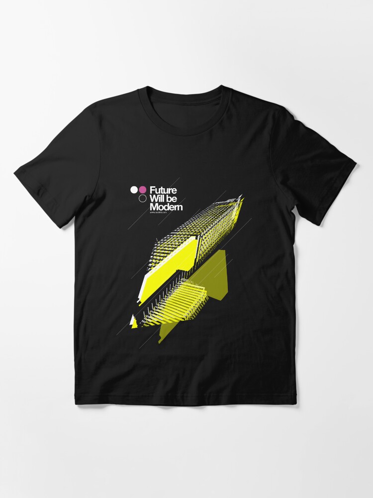 Alternate view of Future Will be Modern /// 001 Essential T-Shirt