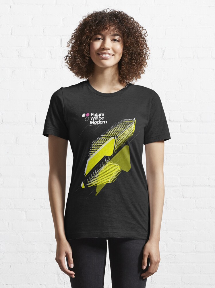 Alternate view of Future Will be Modern /// 001 Essential T-Shirt