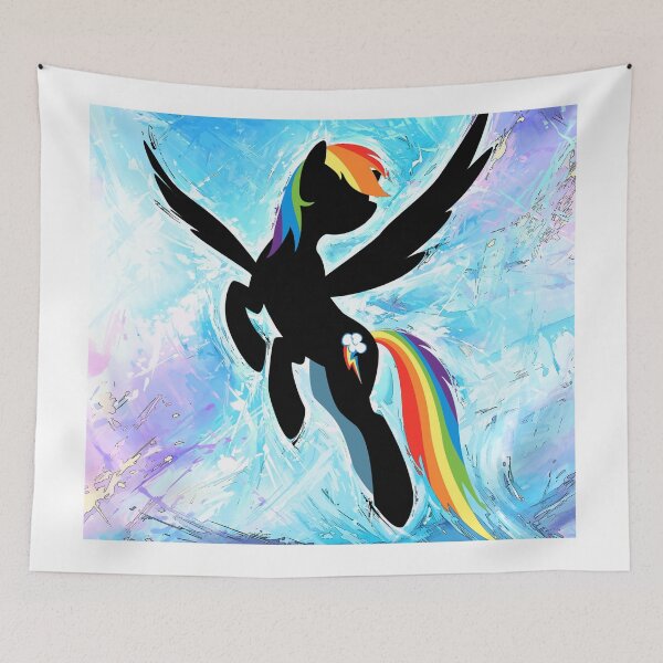 Item preview, Rainbow Dash Black designed and sold by FranceLondon.