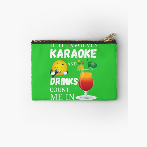 Item preview, Karaoke singing and cocktails summer holiday designed and sold by PinkArtDesigns.
