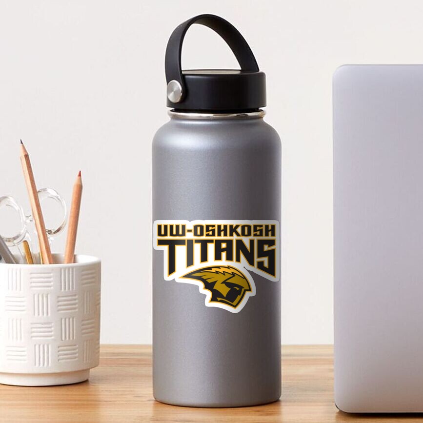 "University of Wisconsin–Oshkosh titans" Sticker for Sale by Greginno