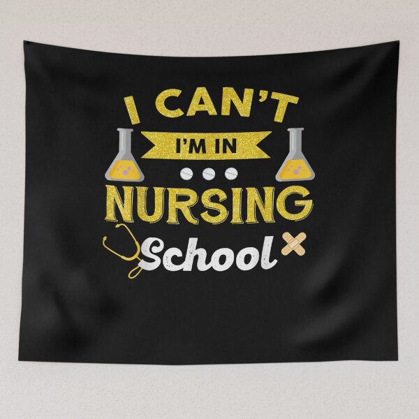 Item preview, I Can't I'm In Nursing School Funny Nursing School  designed and sold by anniet33.
