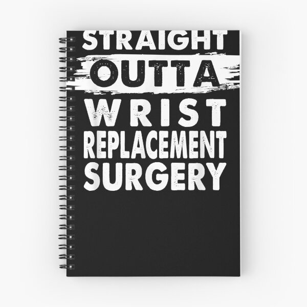 Item preview, Straight Outta Wrist Replacement Surgery Recovery Get Well T-Shirt designed and sold by JesseStewart.