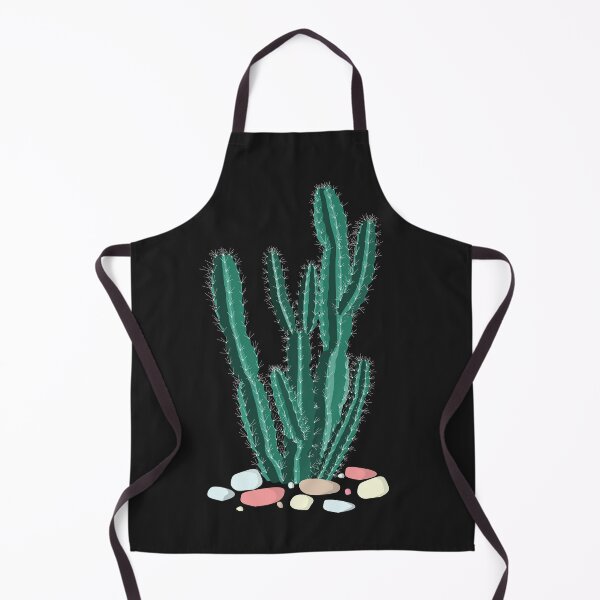 Item preview, Cereus Peruvianus Illutration With Sea Pastel Stones designed and sold by On-The-Roof.