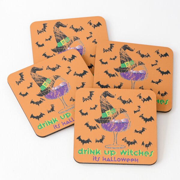 Item preview, Drink up Witches its Halloween - distress vintage t-shirt designed and sold by JAZTshirt.