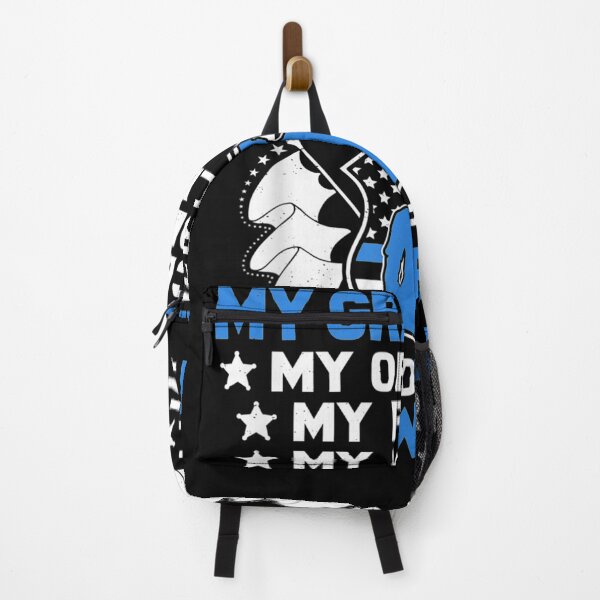 Item preview, Mens My Grandson Is A Policeman Cop Support Proud Police Pawpaw  designed and sold by maizreo.