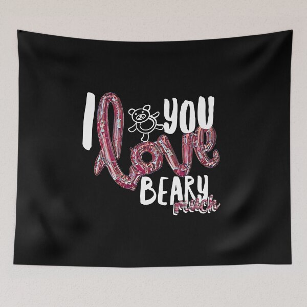 Item preview, I Love you Beary Much cute Teddy designed and sold by Kalli-design.