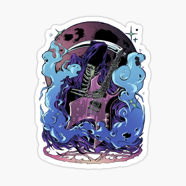 Don't Fear the Reaper (Blue, No Text) Sticker