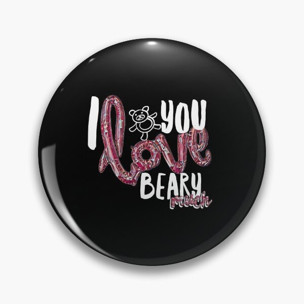 Artikelvorschau, Ich liebe Dich Beary much süßer Teddybär entworfen und verkauft von Kalli-design.