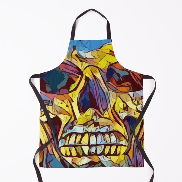 Item preview, Skull smile cracked paint designed and sold by Motivationftp.