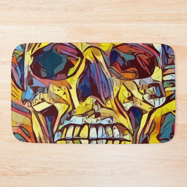 Item preview, Skull smile cracked paint designed and sold by Motivationftp.