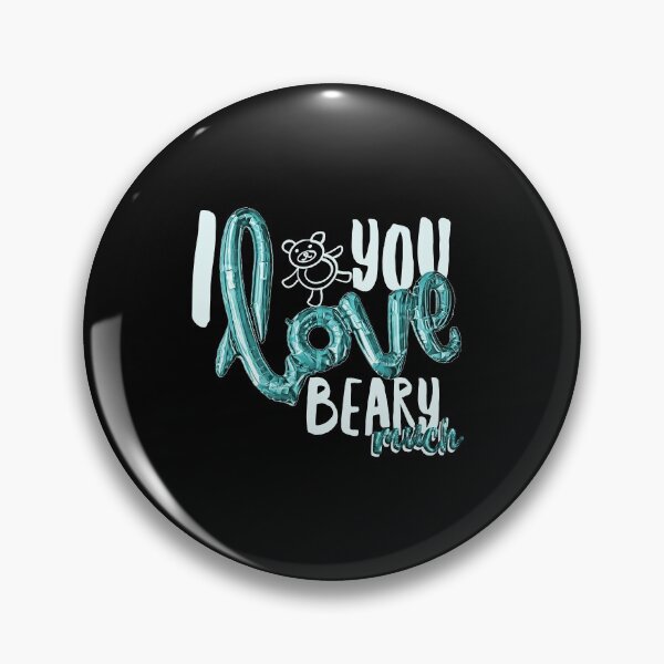 Artikelvorschau, Ich liebe Dich Beary much süßer Teddybär entworfen und verkauft von Kalli-design.