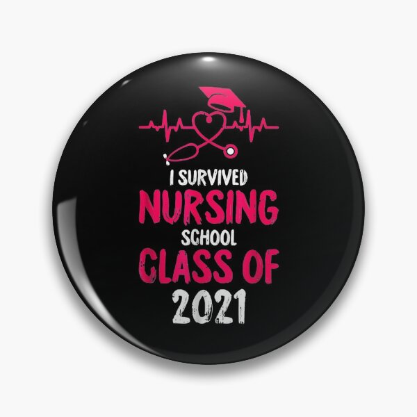 Item preview, Nurse Graduation Rn Er I Survived Nursing School 2021 Nurse  designed and sold by anniet33.