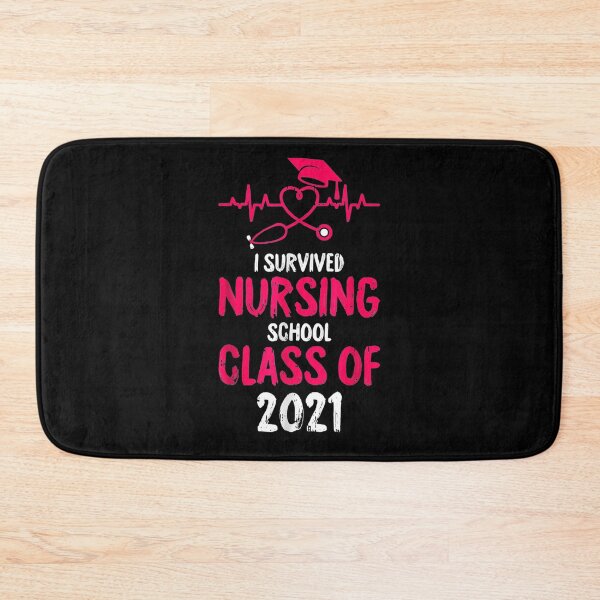 Item preview, Nurse Graduation Rn Er I Survived Nursing School 2021 Nurse  designed and sold by anniet33.