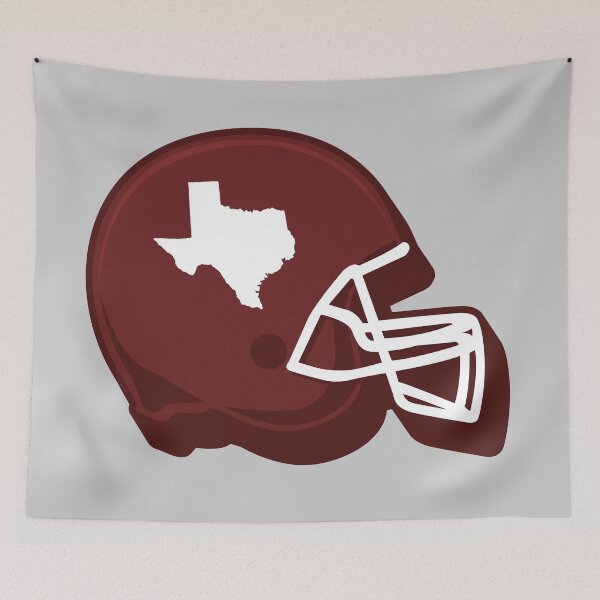 Item preview, Texas Maroon Football Helmet designed and sold by SLAG-Creative.