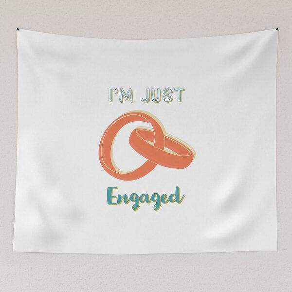 Item preview, Im just engaged designed and sold by YomaOfficial.