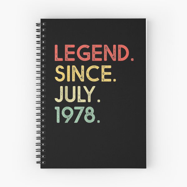 Item preview, Legend Since July 1978 43rd Birthday Gifts 43 Years Old  designed and sold by anniet33.