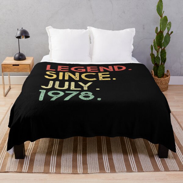 Item preview, Legend Since July 1978 43rd Birthday Gifts 43 Years Old designed and sold by anniet33.