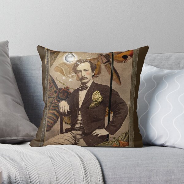 Mothman Throw Pillow