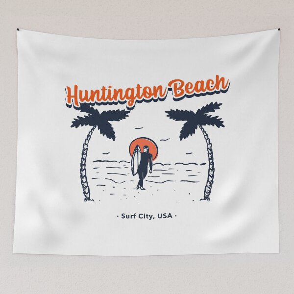 Item preview, Huntington Beach Surf City USA Surfing designed and sold by LittleFlairTee.