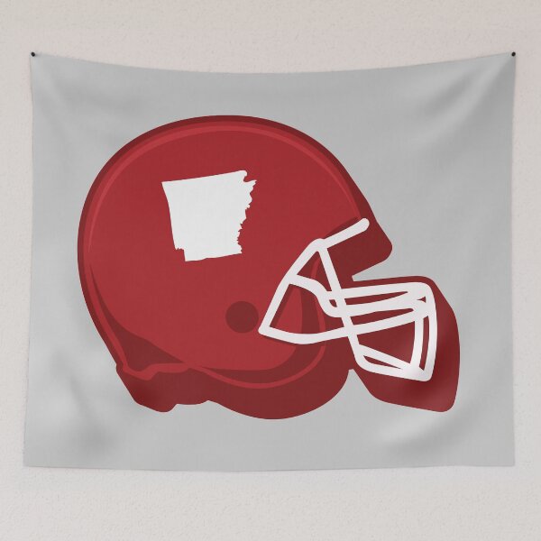 Artikelvorschau, Arkansas Football Helm entworfen und verkauft von SLAG-Creative.