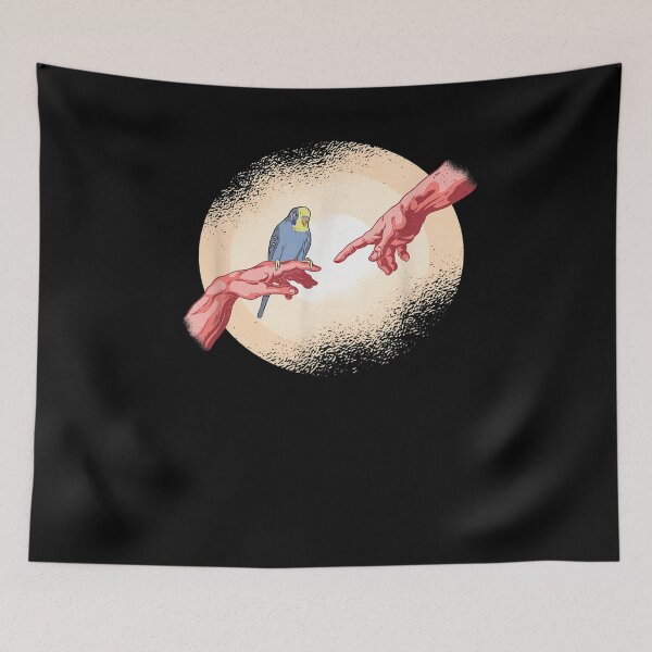 Item preview, Budgie Blue Budgie Gift  designed and sold by anniet33.