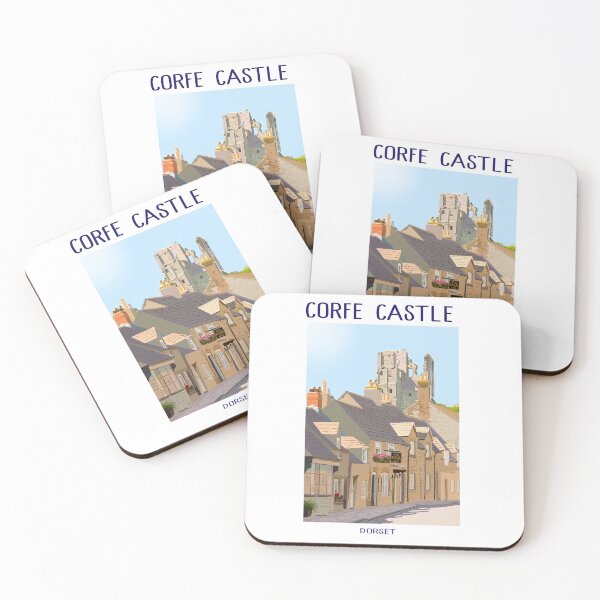 Item preview, Corfe Castle, Dorset designed and sold by EmmiLooArt.