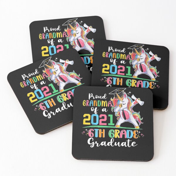 Item preview, Orgullosa abuela de un sexto grado graduado de 2021 designed and sold by anniet33.