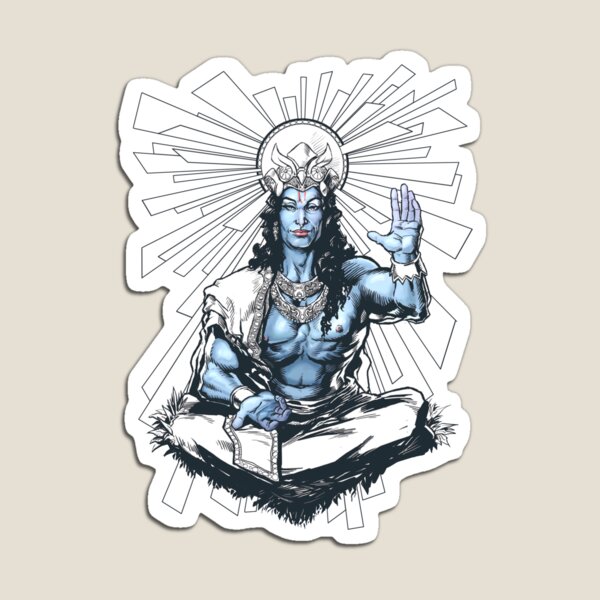 Rama seventh avatar of Vishnu Magnet