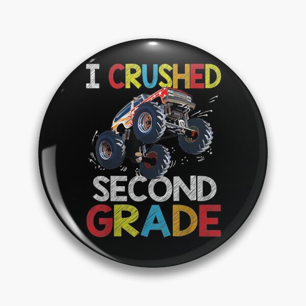Item preview, I Crushed Second Grade Gift Graduation Boys Monster  designed and sold by anniet33.