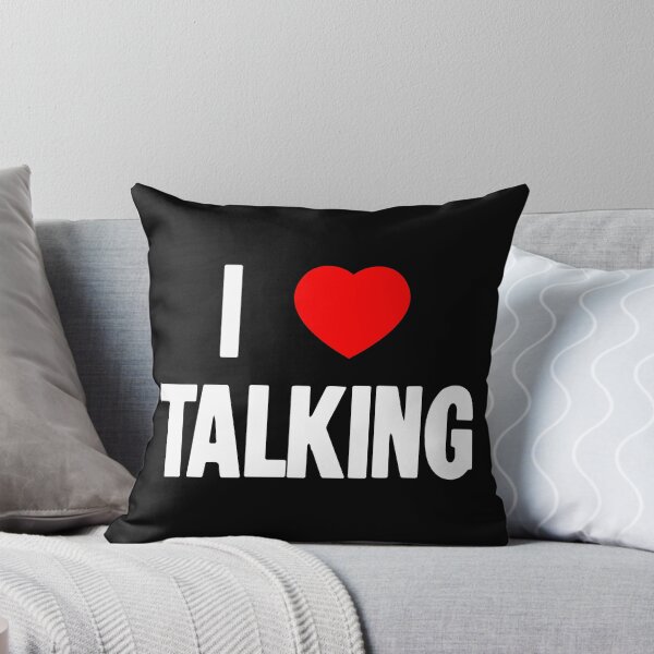 Item preview, I [Heart] Talking designed and sold by Good-Looking Corpse.