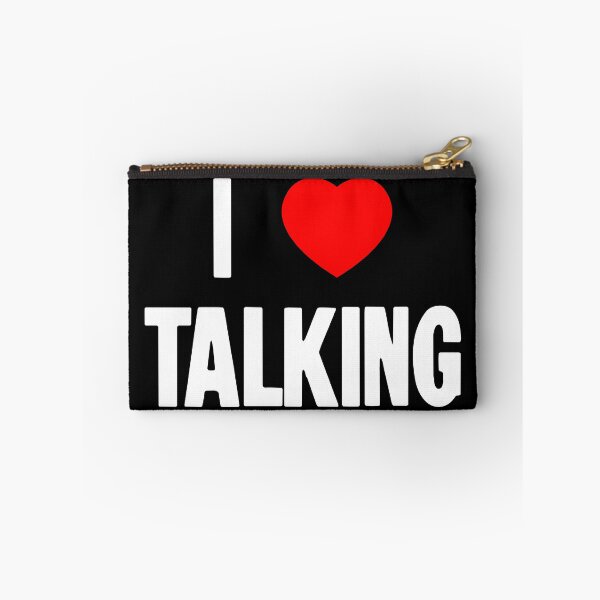 Item preview, I [Heart] Talking designed and sold by Good-Looking Corpse.