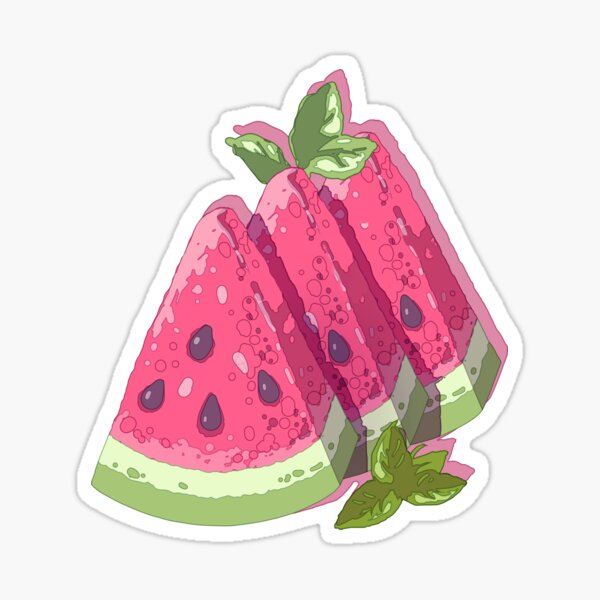 Item preview, The cute watermelon slices designed and sold by AnGoArt.