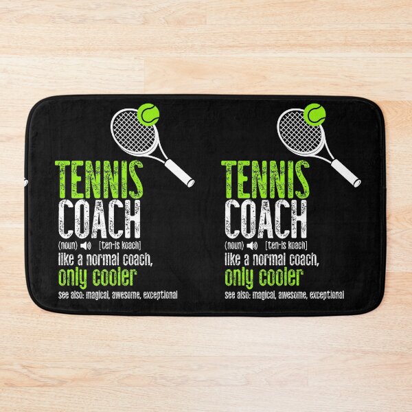 Item preview, Funny Tennis Coach Definition: Like A Normal Coach Only Cooler! designed and sold by TeesYouWant.