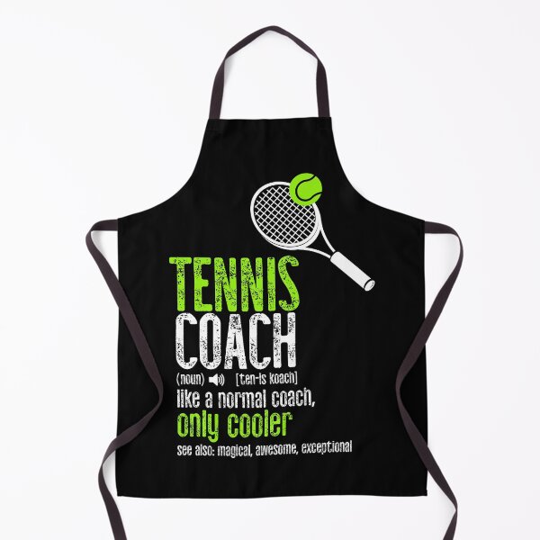 Item preview, Funny Tennis Coach Definition: Like A Normal Coach Only Cooler! designed and sold by TeesYouWant.