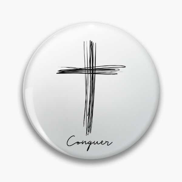 Item preview, Conquer and the Cross designed and sold by ProverbialCloth.